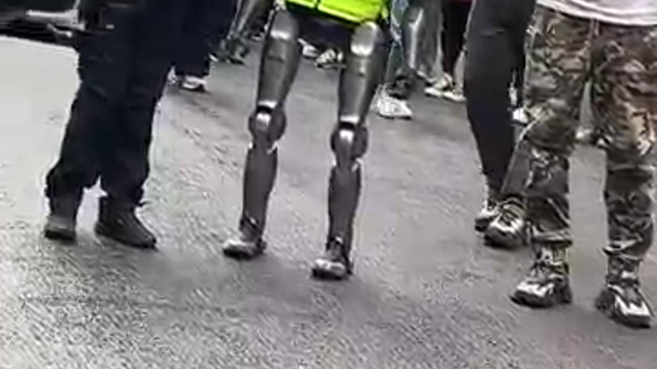 Robocops in Shenzhen China Now Also Patrol Streets #china #robot #shorts