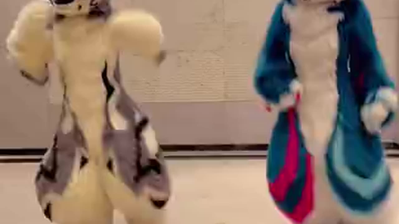 去兽聚就是要和朋友一起跳舞的!!!