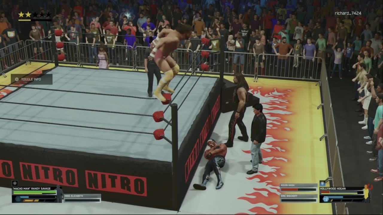 wwe 20 Macho Man Randy Savage VS Hollywood Hulk Hogan