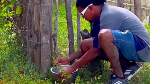 Cracker prank on street