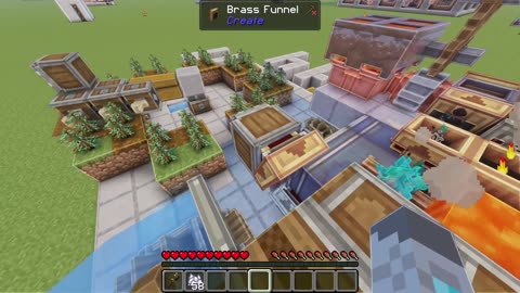 I Built a WORKING Diamond Farm in Minecraft with the Create Mod!