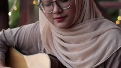 Acoustic Relaxation | #muslimah #shorts #guitarshorts
