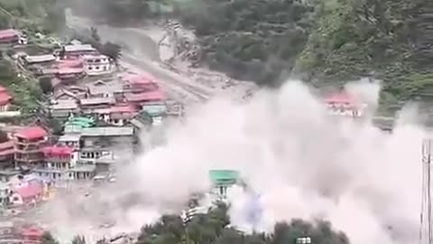 Catastrophic flood in India