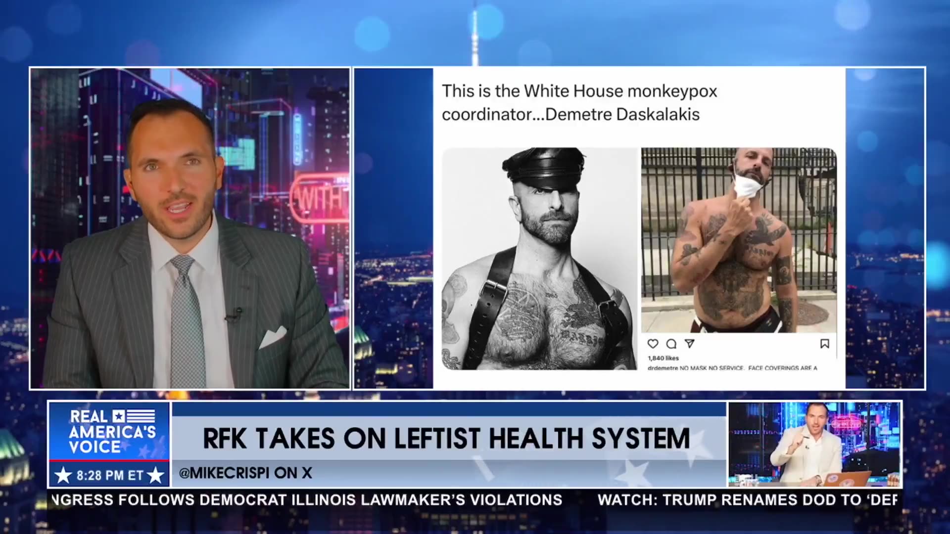 Mike Crispi: RFK Jrs Deep State House Cleaning 🧹 The LEFT is outraged