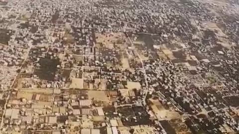 Aerial footage catches glimpse of MASSIVE destruction of Gaza
