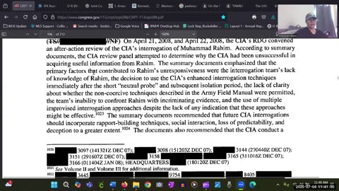 V 22 Senate Torture Report