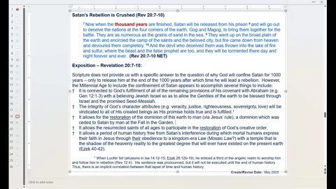Revelation 20:5-7