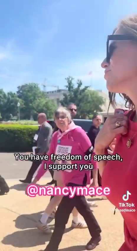 Nancy Mace Smacks Down Self-Hating Jew Medea Benjamin from Code Pink