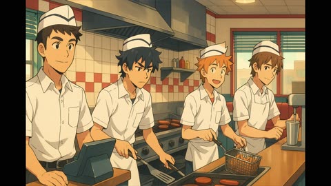 Burger joint kitchen V3