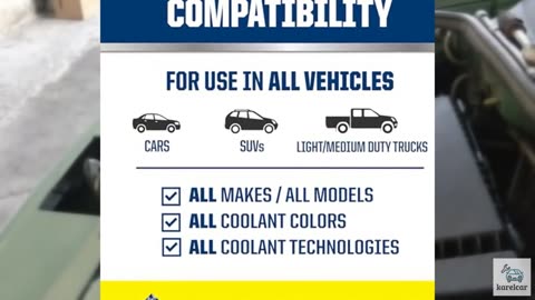 PEAK All Vehicles 50/50 Prediluted Antifreeze and Coolant for All Engine Coolin