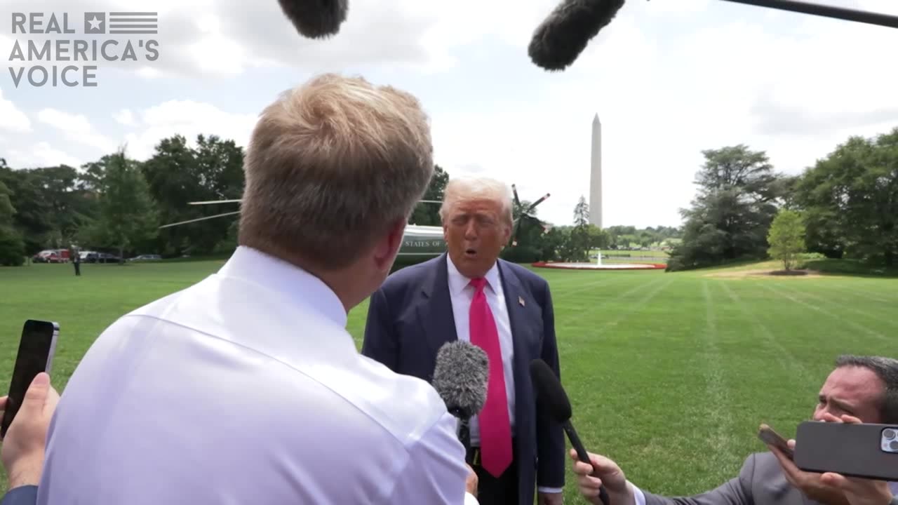 POTUS GOES STRAIGHT TO RAV