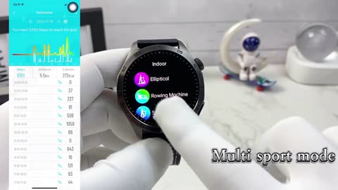 New Smart Watch Blood Lipid Uric Acid ECG+PPG Body Temperature Bluetooth Call Health