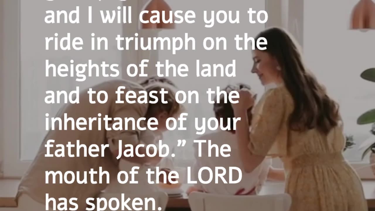 Isaiah 58:14