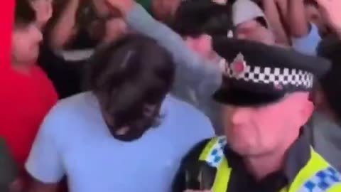The modern day British police ladies and gentlemen