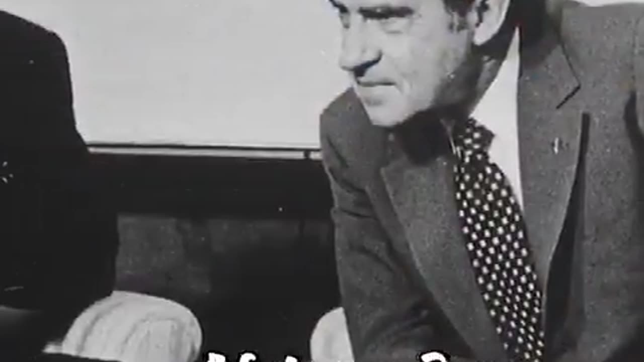 Nixon was so real for this