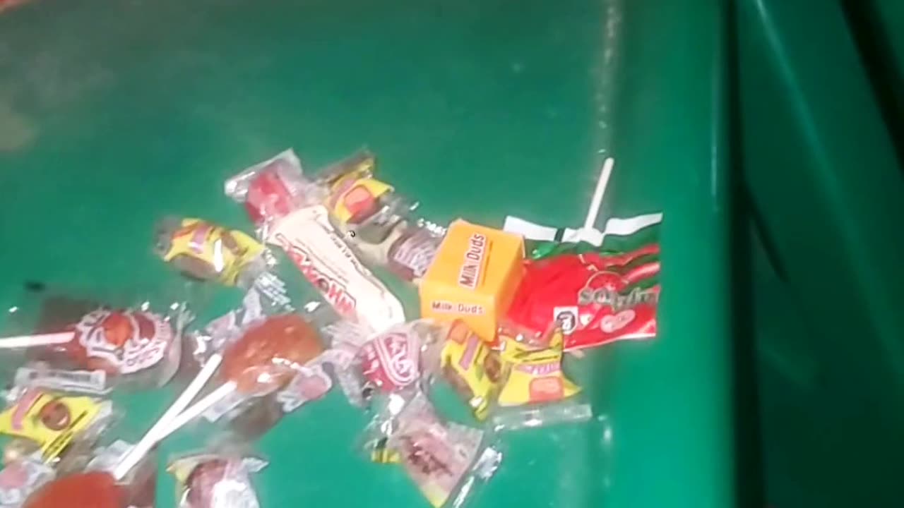 Somethings not quite right here... Candy in a Park?...