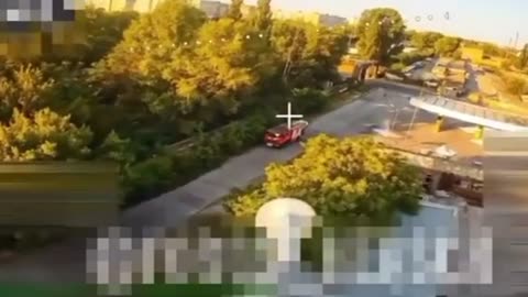 🚁🔥 Ukraine Russia War | Russian Drone Targets Ukrainian Fire Engine in Kherson | RCF