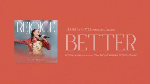 Charity Gayle - Better (Official Audio)