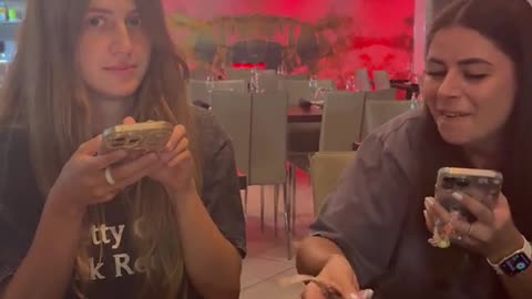 Birthday Girl's Friend Steals the First Bite