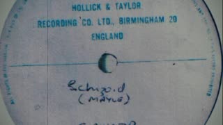 "Schizoid" - Cancer (196?/197?) Unreleased Acetate 45rpm Vinyl