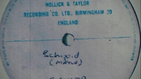 "Schizoid" - Cancer (196?/197?) Unreleased Acetate 45rpm Vinyl