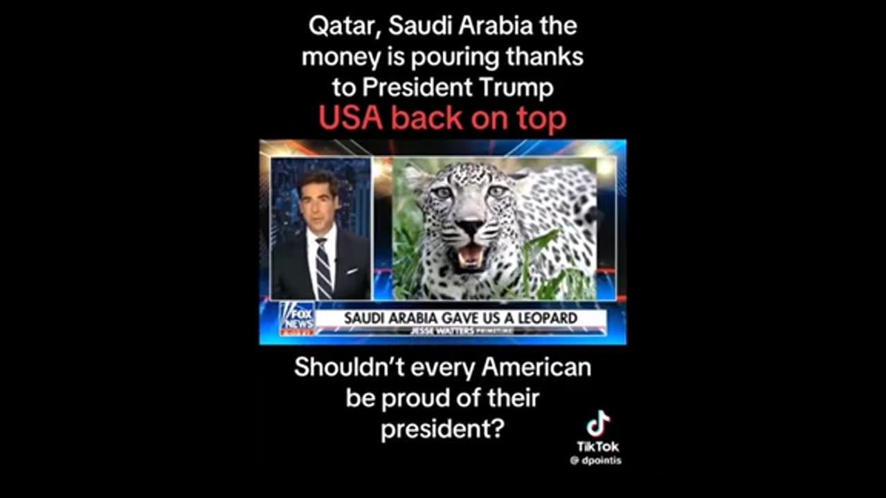 Trump Middle East Tour .. (audio issues)