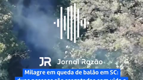 Hot air balloon carrying 22 people crashed in Praia Grande, Brazil.