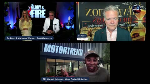 Dr. Brett & Marianne Watson Bo Polny & Manuel Johnson