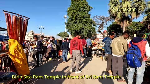 Birla Sita Ram Temple in front of Sri Ram Janmabhumi Temple, Ayodhya
