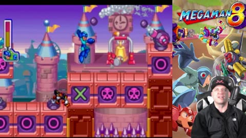 Mega Man 8 for the PS1. Playing for the first time ever!