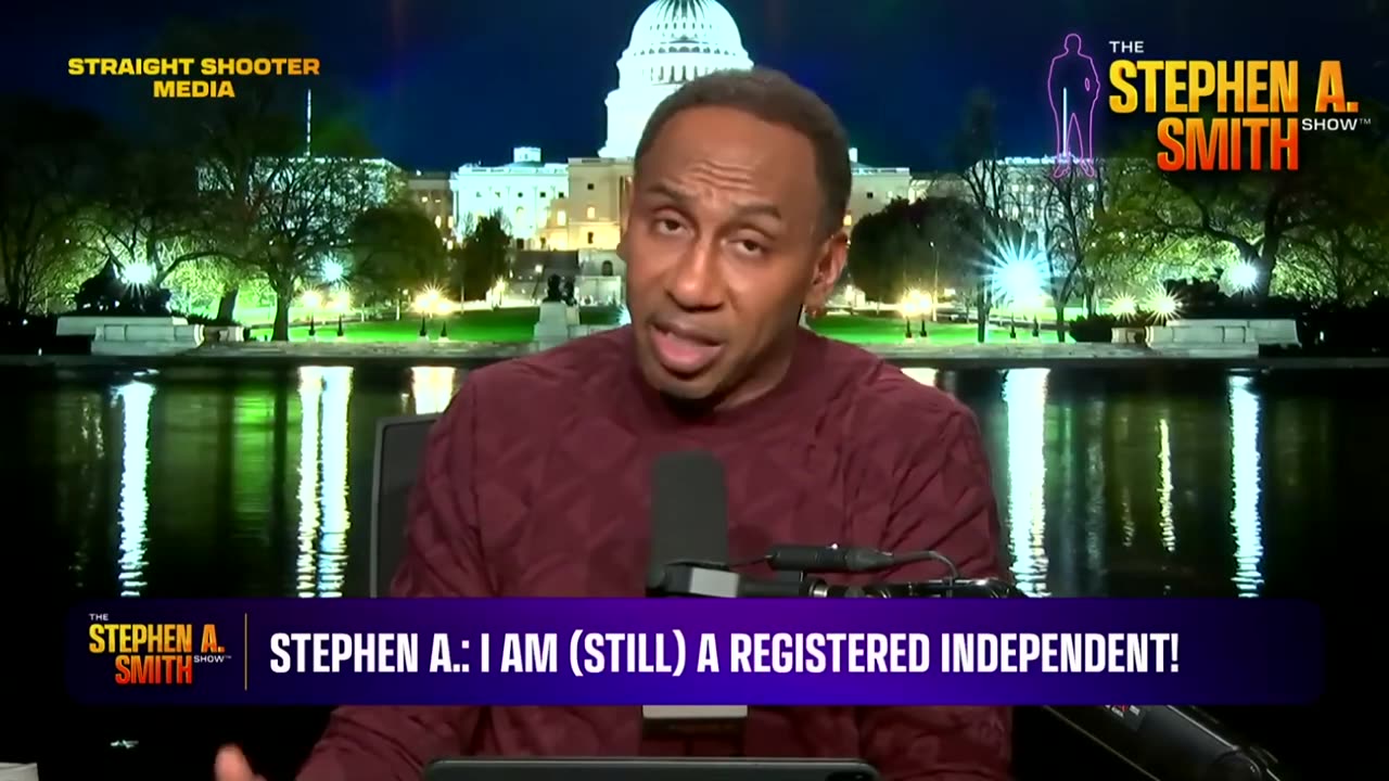 Stephen A. Smith Suggests Growing Influence Of Sanders And AOC Fuels His Potential 2028 Bid