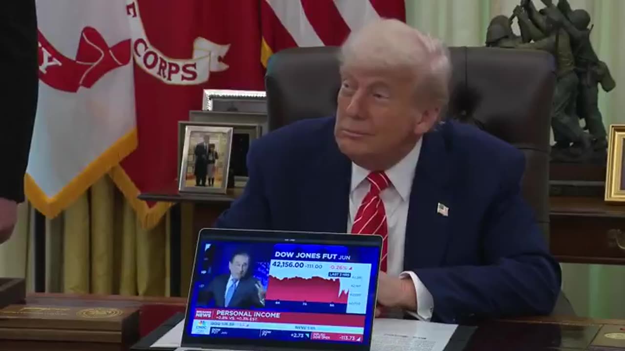 Trump Hijacks The MSM With Good News