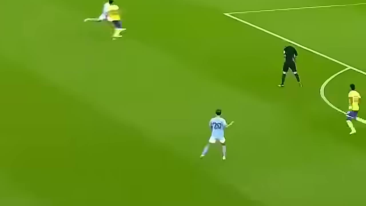 Al-nassr vs Manchester City 🥶 Ronaldo vs Haaland 🔥🤯 || #football​ #ronaldo​ #shorts​