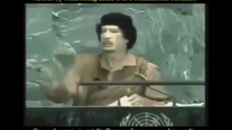 Muammar Gaddafi was overthrown because he opposed Israel