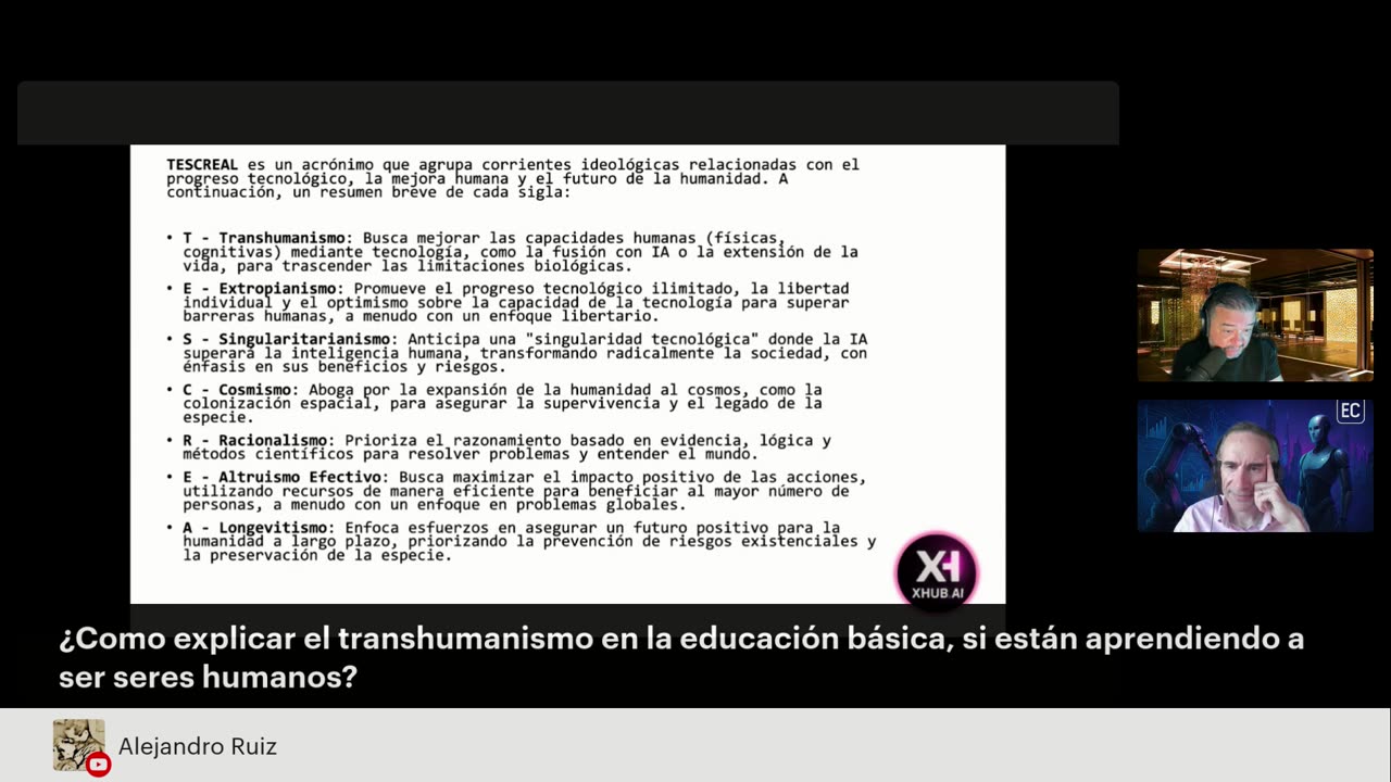 TESCREAL II ¿El futuro de la humanidad?