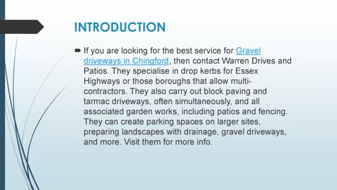Best Gravel driveways in Chingford