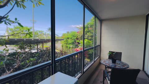 KALANIKAI #101 - 1BD/1BA TURNKEY CONDO W/ A/C & PKG STALL#12 FOR SALE