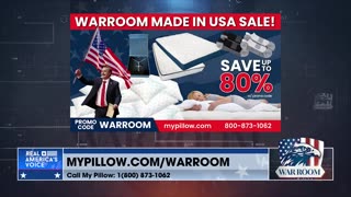 WarRoom Made In USA Sale! Save Up To 80% At MyPillow.com/warroom