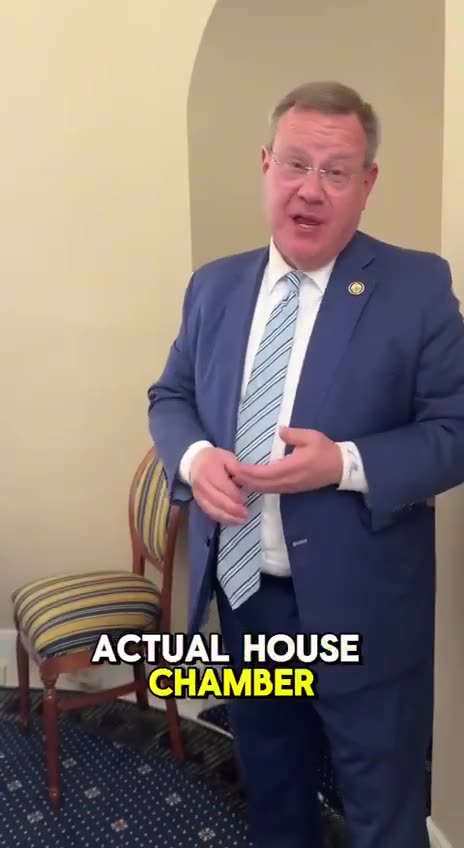 A SITTING MEMBER OF CONGRESS HAS GIVEN THE PUBLIC GLIMPSE OF A SECRET UNDERGROUND TUNNEL BENEATH THE U.S. CAPITAL IN WASHINGTON D.C.