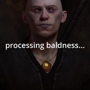 He Used to Have Hair!