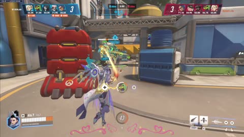 Holding left click, spamming shift, maybe right click ♡ Overwatch 2