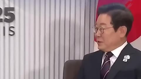 [속보] 일본 총리, 표정 논란