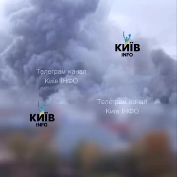 Kyiv Wakes Up to Apocalyptic Scenes As Apartment Complex Hit by Missile Overnight is Fully Engulfed