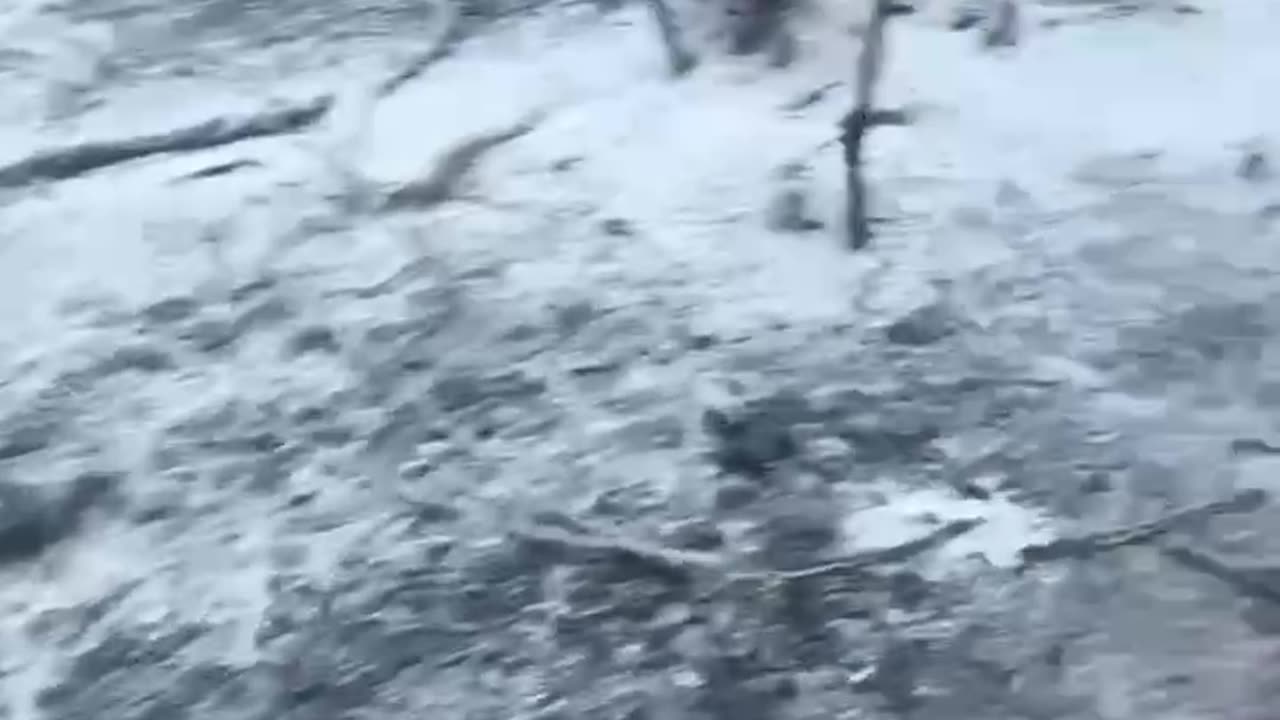 Nothing Left But Ashes After Ukrainian Airstrikes