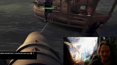 PERFECT BOARDING Gone WRONG! Cannon Hits Explosives = MASSIVE BOOM! 🏴‍☠️💥 #SeaOfThieves**