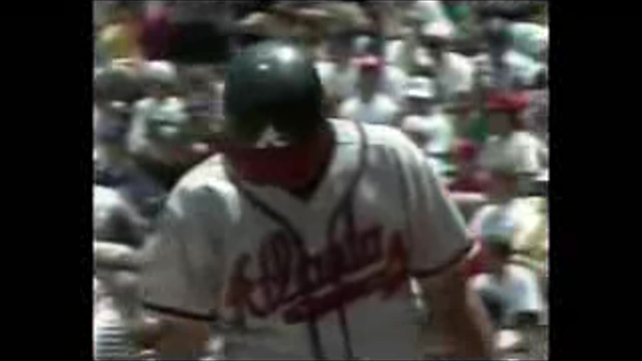 6-23-93 Braves vs Phillies