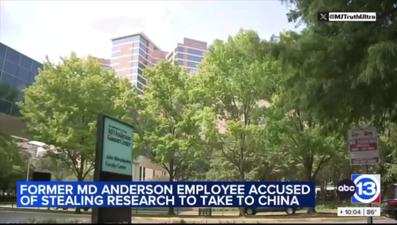 Chinese citizen in US on a VISA Arrested for Stealing Sensitive Materials