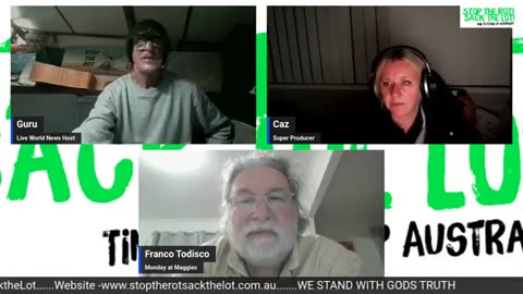 Guru and Caz with Franco Monday 11th August 2025