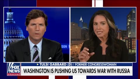 Congresswoman Ms. Tulsi Gabbard with gravely sobering words