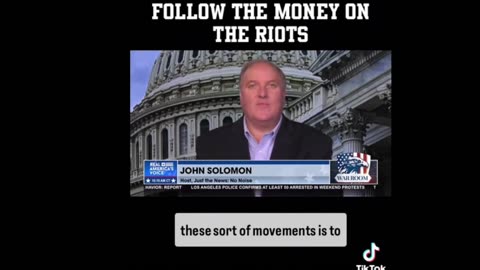 Money trail for protests